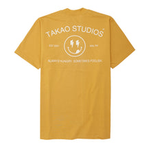 Load image into Gallery viewer, &quot;KARE-KARE&quot; YELLOW TAKAO OVERSIZED POCKET TEE
