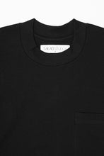 Load image into Gallery viewer, &quot;TINTA&quot; BLACK TAKAO OVERSIZED POCKET TEE
