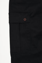 Load image into Gallery viewer, BLACK CHEF&#39;S CARGO PANTS
