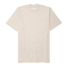 Load image into Gallery viewer, &quot;GATA&quot; OAT WHITE TAKAO OVERSIZED POCKET TEE
