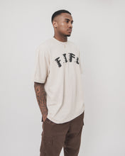 Load image into Gallery viewer, &#39;FIFO&#39; FIRST IN, FIRST OUT OVERSIZED TEE IN OAT

