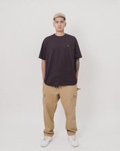 Load image into Gallery viewer, TAKAO &quot;PATCHES&quot; WORK TEE IN VIOLET
